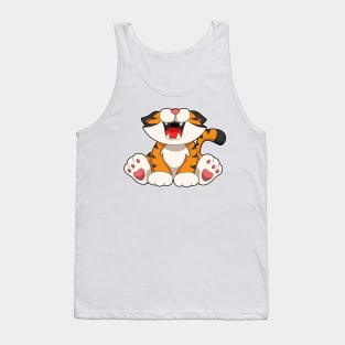 Roaring tiger Tank Top